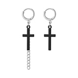 BLINLA Fashion New Stainless Steel Acrylic Crystal Stud Earrings for Women Men Jewelry Vintage Roman Numerals Small Earring 2020