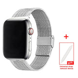 Milanese Loop Bracelet Stainless Steel band For Apple Watch series 1 2 3 42mm 38mm strap for iwatch 4 5 SE 6 40mm 44mm watchband