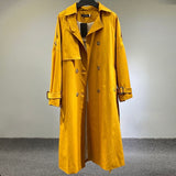 2020 fashion brand  women winter long trench coats large size women's spring raincoat windbreaker