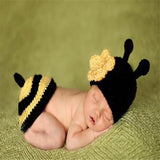 New Knitting Baby Hat Newborn Photography Props Cute Photography Props Children Cap For Girls Hat Baby Girl Clothing