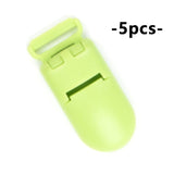 HOT SALE Plastic Clasps For Necklace Making Baby Nipple Plastic Clip Pacifier Clip Chain For Teething Handmade Satin Jewelry